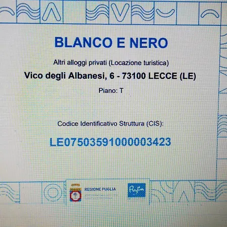 Blanco&nero In Vico Degli Albanesi Lejlighed